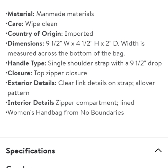 No Boundaries Women's Contemporary Handbag Cognac - Picture 6 of 6